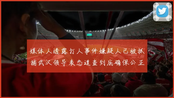 媒体人透露打人事件嫌疑人已被抓捕武汉领导表态追查到底确保公正处理